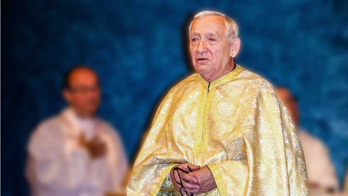 Părintele Cristescu la 80 de ani