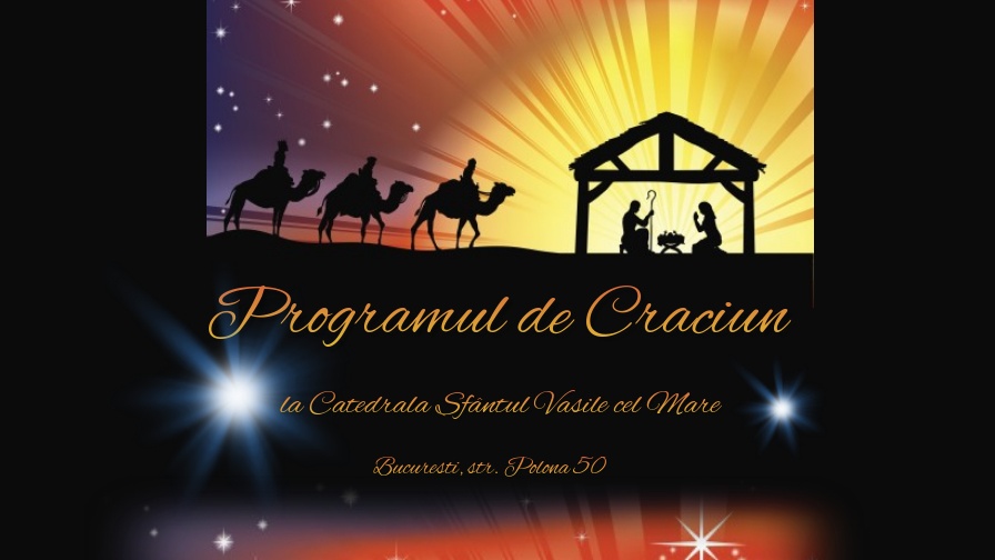 Programul de Crăciun de la Catedrala Sfântul Vasile